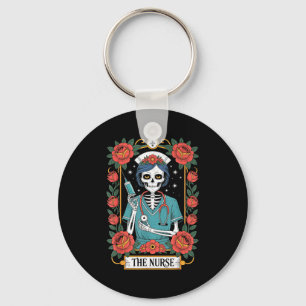 The Nurse Tarot Card Keychain