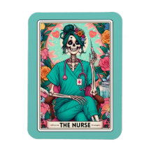 The Nurse Tarot Card Magnet