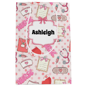 The Nurse Vibe Personalized Gift Bag