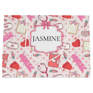 The Nurse Vibe Personalized Gift Bag