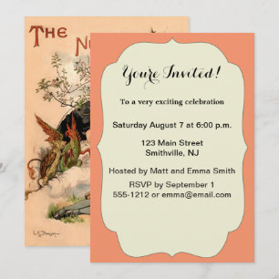 The Nursery Alice 1890 Vintage Wonderland Cover Invitation