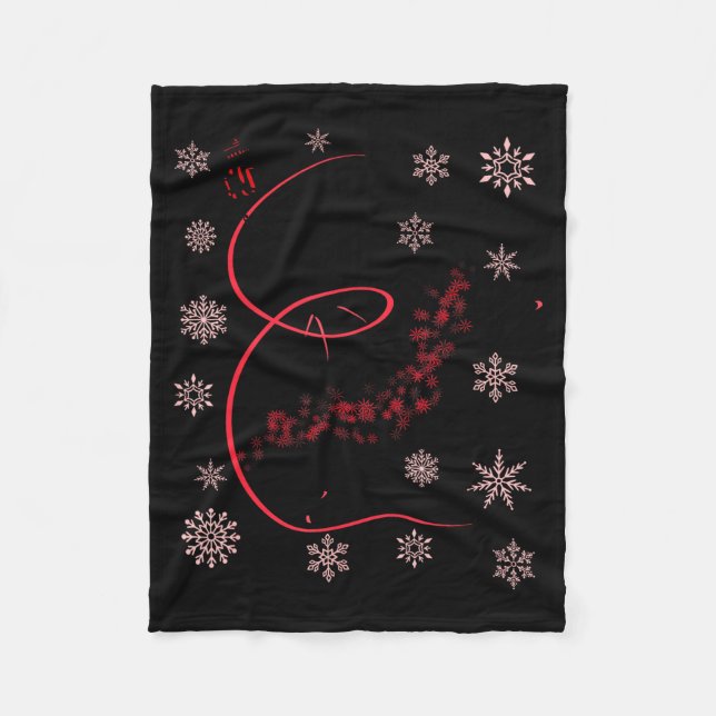 The Nutcracker Ballet And Clara Christmas Holiday  Fleece Blanket (Front)