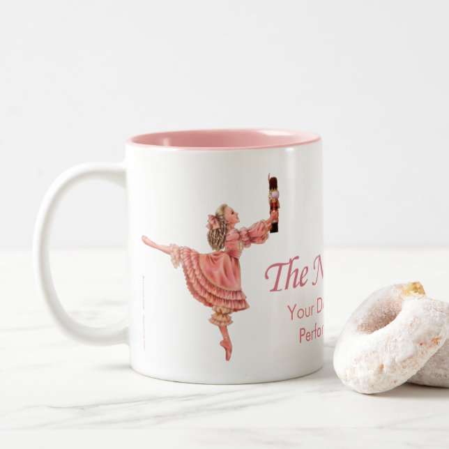 The Nutcracker Ballet Clara Mug (With Donut)
