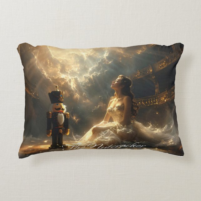 THE NUTCRACKER - BALLET & DANCE ACCENT PILLOW (Front)