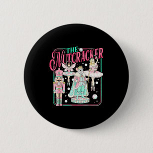 The Nutcracker Christmas Nk Ballet Sugar Plum Fair 2 Inch Round Button