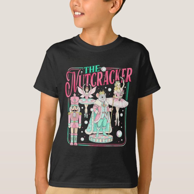 The Nutcracker Christmas Nk Ballet Sugar Plum Fair T-Shirt (Front)