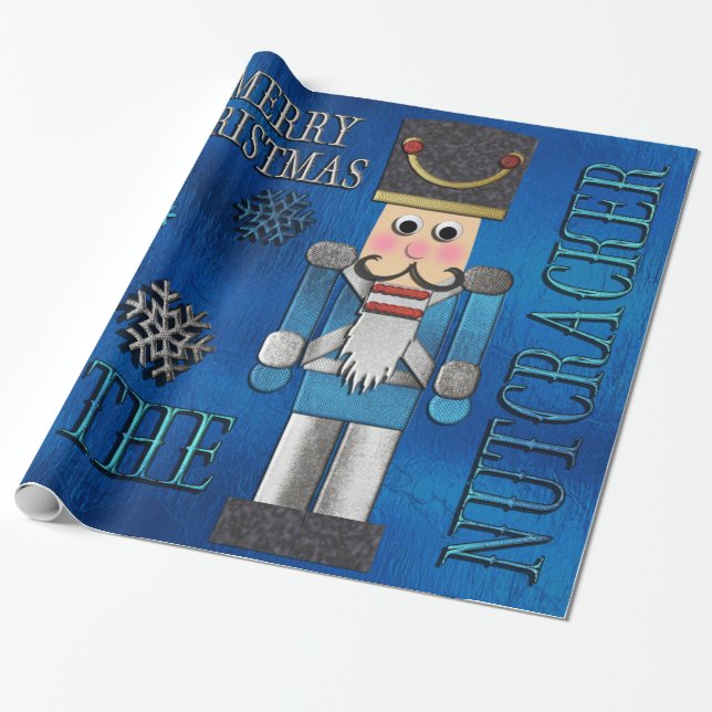 The Nutcracker Christmas WRAPPING PAPER (Unrolled)