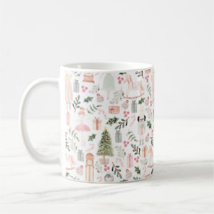 The Nutcracker Holiday Watercolor Coffee Mug