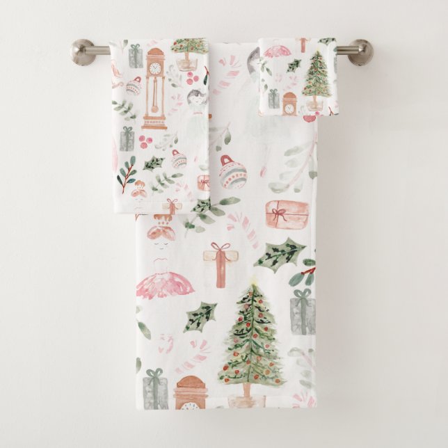 The Nutcracker | Holidays Bath Towel Set (Insitu)