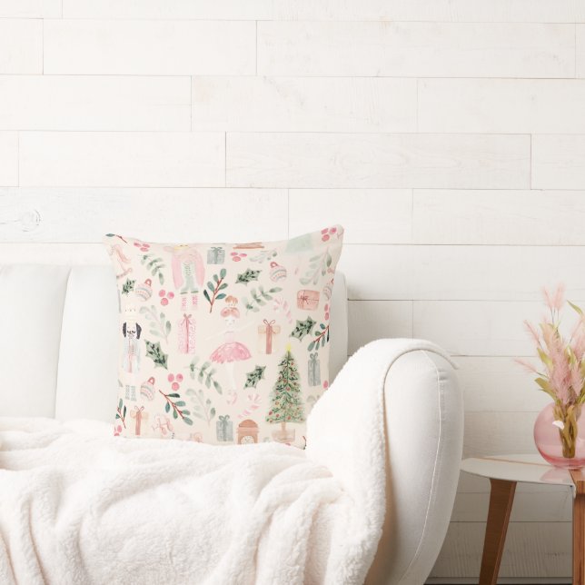 The Nutcracker | Holidays Throw Pillow (Couch)