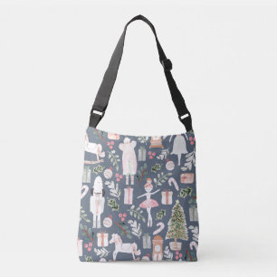 The Nutcracker modern watercolor Crossbody Bag