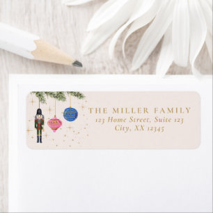 The Nutcracker, pink return address label.