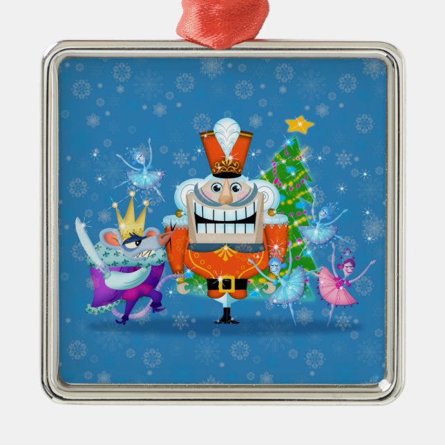 the nutcracker suite metal ornament (Front)
