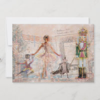 "The Nutcracker" Vintage Christmas Card