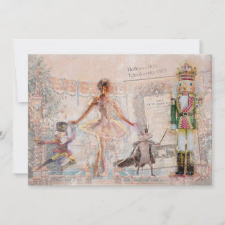 "The Nutcracker" Vintage Christmas Card