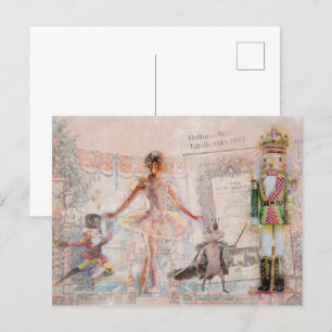 "The Nutcracker" Vintage Christmas Postcard