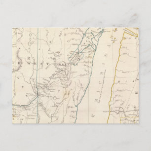 The NW and Mich territories Postcard
