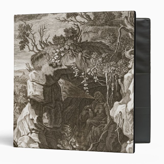 The Nymph Echo Changed into Sound, 1731 (engraving Binder (Front/Inside)