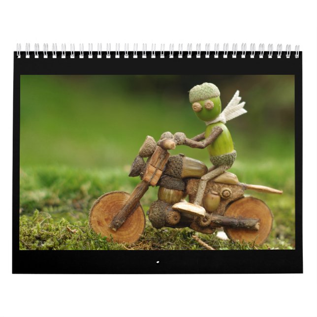 The Oak Folk of Shirebrook Valley 2024 Calendar (Cover)