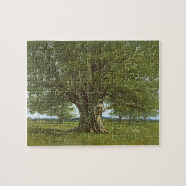 The Oak of Flagey, called Vercingetorix Jigsaw Puzzle (Horizontal)