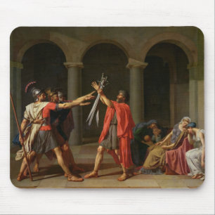 The Oath of Horatii, 1784 Mouse Pad