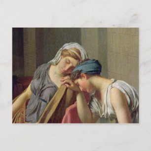 The Oath of Horatii, 1784 Postcard