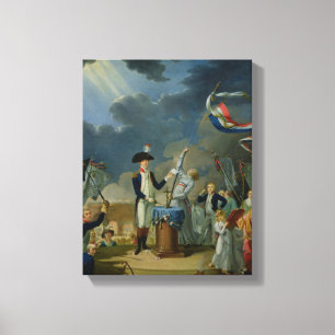 The Oath of Lafayette Canvas Print