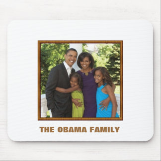 THE OBAMA FAMILY - Customized Mouse Pad