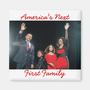 The Obamas: America's Next 1st Fam... - Customized Magnet