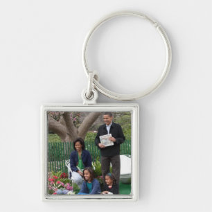 The Obamas Keychain