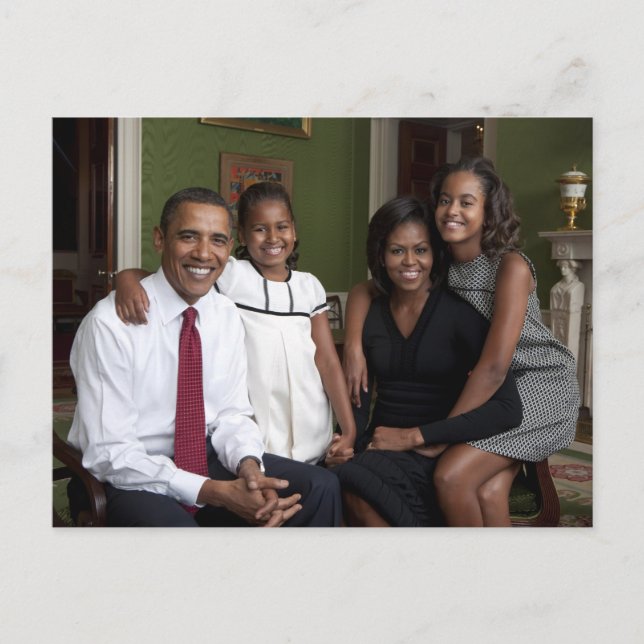 The Obamas Postcard (Front)
