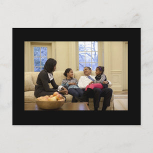 The Obamas Postcard