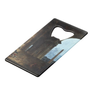 The Obelisk by Hubert Robert Credit Card Bottle Opener