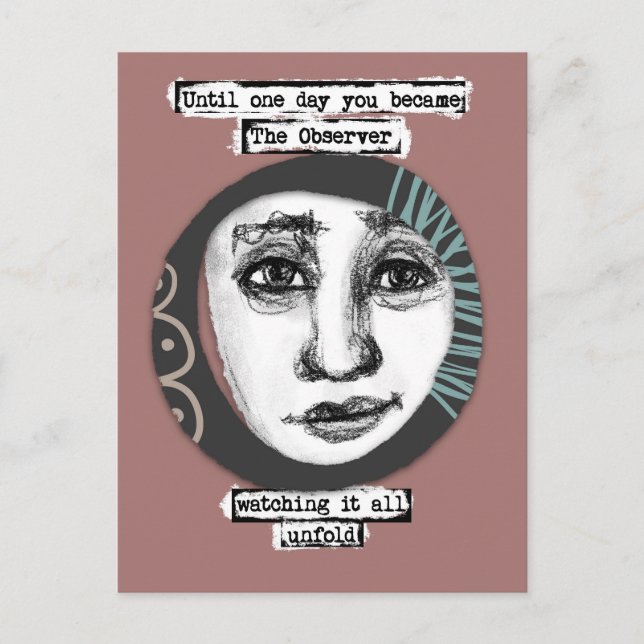The Observer Postcard (Front)