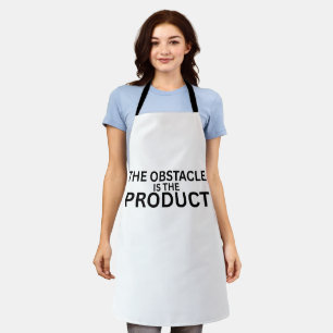 The Obstacle Is The Product Minimalist Work Apron