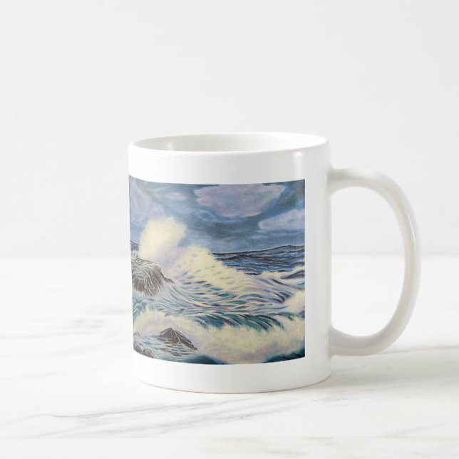 The Ocean - A Force of Nature Coffee Mug (Right)