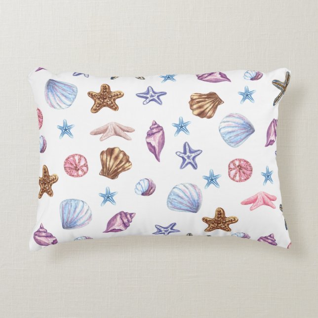 The Ocean Accent Pillow (Front)