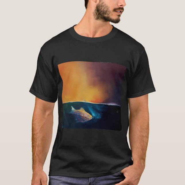 The Ocean Becomes Her T-Shirt (Front)