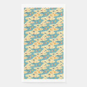 The Ocean Breeze Puts My Mind At Ease Napkin