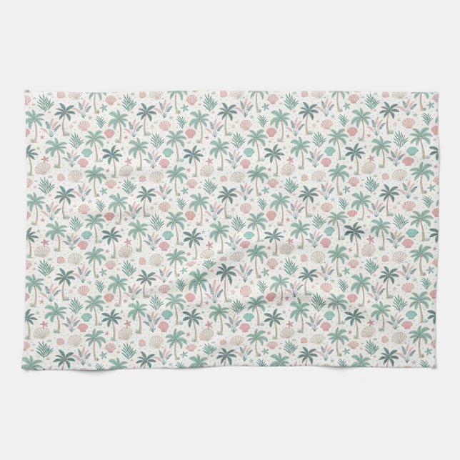 The Ocean Is A Mighty Harmonist Kitchen Towel (Horizontal)