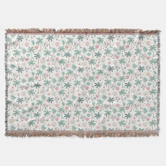 The Ocean Is A Mighty Harmonist Throw Blanket (Front)