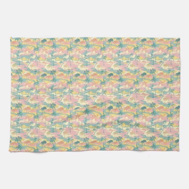 The Ocean Is A Poem Without Words Kitchen Towel (Horizontal)