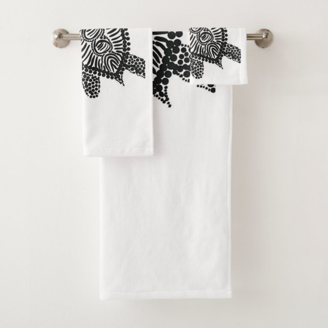 The Ocean Is My Home (facebook, insta, twitter, ti Bath Towel Set (Insitu)