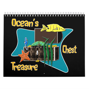 The ocean's treasure chest  calendar