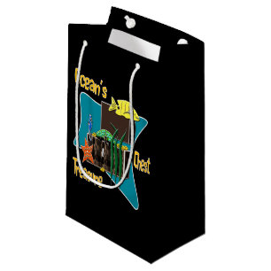 The ocean's treasure chest  small gift bag