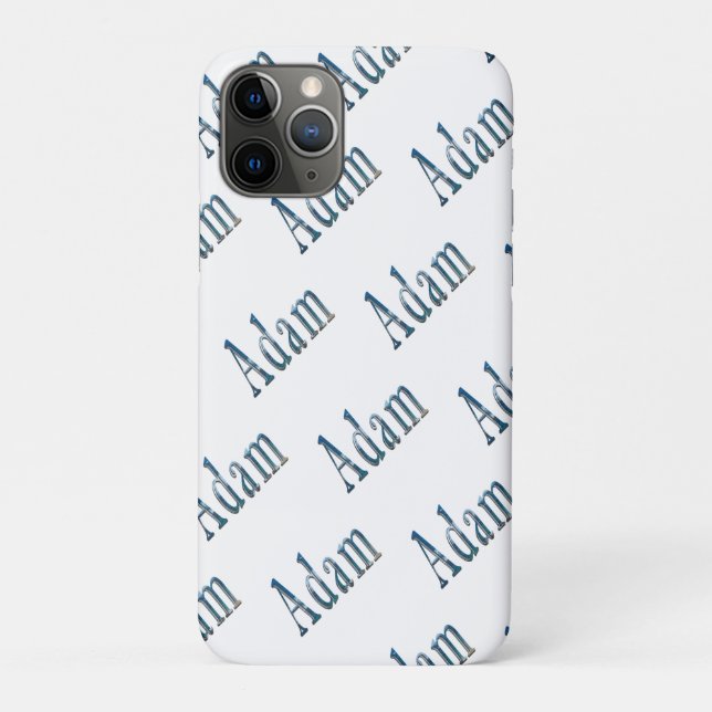 "The Ocean's Whisper: The Name Is Adam Case-Mate iPhone Case (Back)