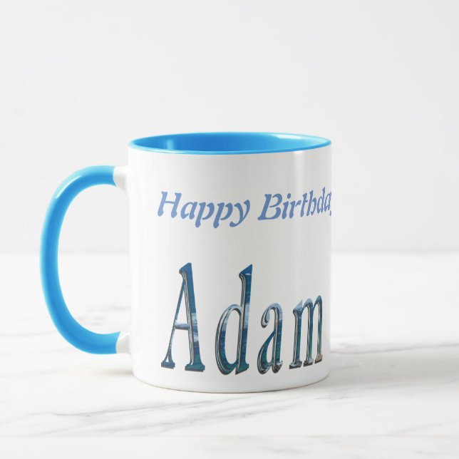 "The Ocean's Whisper: The Name Is Adam Mug (Left)