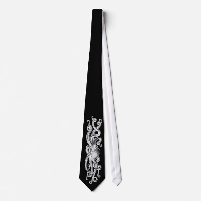 The Oct8pus Black Tie (Front)