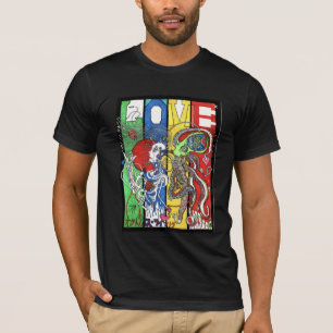 The Octopus Loves The Android T-Shirt