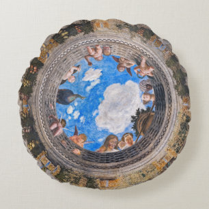 The Oculus, Bridal Chamber, Camera Picta Round Pillow